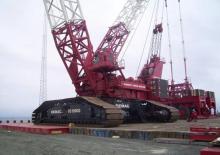 Гусеничні крани - ґратчаста стріла Terex-Demag CC 12600
