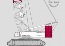 Гусеничні крани - ґратчаста стріла Terex-Demag CC 5800