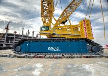 Гусеничні крани - ґратчаста стріла Demag CC 6800-1