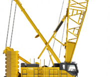 Гусеничні крани - ґратчаста стріла Kobelco CK2750G-2