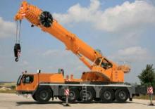 Гусеничні крани - ґратчаста стріла Hitachi CX 1800