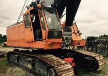 Гусеничні крани - ґратчаста стріла Hitachi CX 700 HD