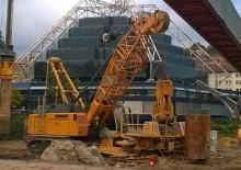 Гусеничні крани - ґратчаста стріла Liebherr HS 8070