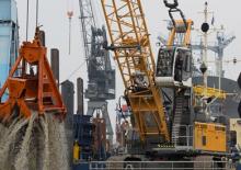 Гусеничні крани - ґратчаста стріла Liebherr HS 8100
