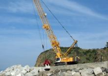 Гусеничні крани - ґратчаста стріла Liebherr HS 895 HD