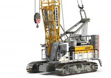 Гусеничні крани - ґратчаста стріла Liebherr LR 1100.1 