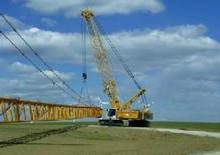 Гусеничні крани - ґратчаста стріла Liebherr LR 1110