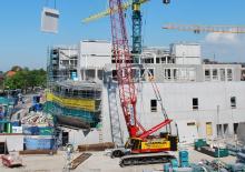Гусеничні крани - ґратчаста стріла Liebherr LR 1130
