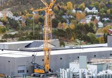 Гусеничні крани - ґратчаста стріла Liebherr LR 1250.1
