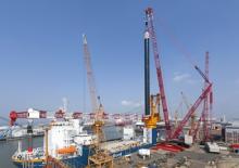 Гусеничні крани - ґратчаста стріла Liebherr LR 13000