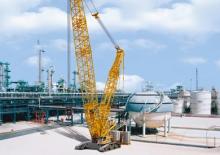 Гусеничні крани - ґратчаста стріла Liebherr LR 1500