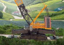 Гусеничні крани - ґратчаста стріла Liebherr LR 1700-1.0W