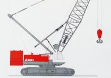 Гусеничні крани - ґратчаста стріла Fuwa QUY250-1