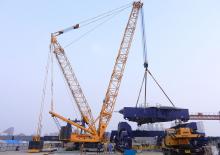 Гусеничні крани - ґратчаста стріла XCMG QUY450