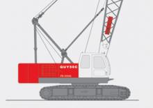Гусеничні крани - ґратчаста стріла Fuwa QUY50C