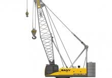 Гусеничні крани - ґратчаста стріла Sany SCC1500E