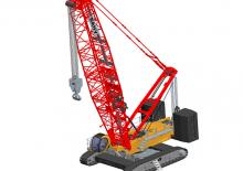 Гусеничні крани - ґратчаста стріла Sany SCC2800A