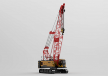 Гусеничні крани - ґратчаста стріла Sany SCC600A-5