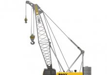 Гусеничні крани - ґратчаста стріла Sany SCC900E