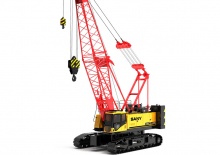 Гусеничні крани - ґратчаста стріла Sany SCI850A