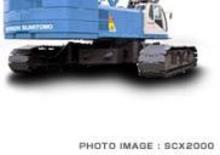 Гусеничні крани - ґратчаста стріла Hitachi Sumitomo SCX 2000