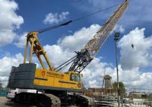 Гусеничні крани - ґратчаста стріла Hitachi Sumitomo SCX 900-2