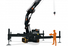 Гусеничні крани - телескопічна стріла BG Lift CWE 525