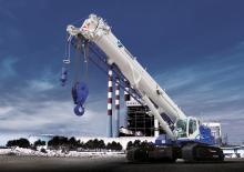 Гусеничні крани - телескопічна стріла Tadano GTC-600EX