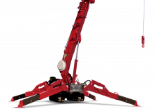 Гусеничні крани - телескопічна стріла UNIC URW-806-3