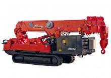 Гусеничні крани - телескопічна стріла UNIC URW-806