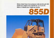 Гусеничні навантажувачі Case 855 D