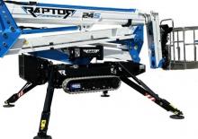 Гусеничні підйомники з шарнірною стрілою Socage Raptor 24 S