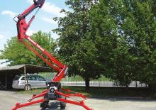 Гусеничні підйомники з шарнірною стрілою Basket Spider 18 A