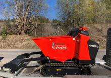 Гусеничні самоскиди Kubota KC110SL-4