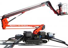 Гусеничні підйомники з шарнірною стрілою Platform Basket SPIDER 15.75 ED