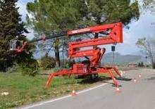 Гусеничні підйомники з шарнірною стрілою CTE Traccess 270