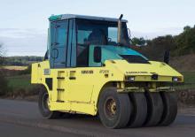 Катки на гумових колесах Ammann AP 240 H