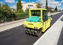 Катки на гумових колесах Ammann ART 240 ST V
