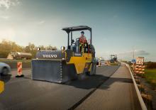 Катки на гумових колесах Volvo PT125C 