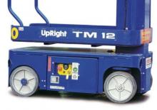 Підйомники з однією вертикальною щоглою UpRight TM 12