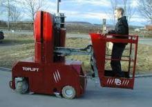 Підйомники з однією вертикальною щоглою PB Toplift 84