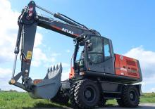 Колісні екскаватори Atlas 190 W