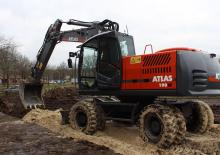 Колісні екскаватори Atlas 190 W
