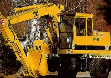 Колісні екскаватори Caterpillar 206B