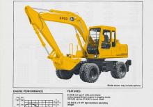 Колісні екскаватори John Deere Construction 495D