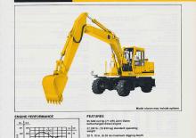 Колісні екскаватори John Deere Construction 595D