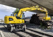Колісні екскаватори Liebherr A 922 Rail Litronic
