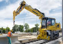Колісні екскаватори Liebherr A 924 Rail Litronic