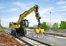 Колісні екскаватори Liebherr A 924 Rail Litronic