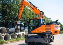 Колісні екскаватори Develon DX140W-7 